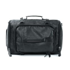 Męska torba plecak 2w1 czarna S35 Riven. Czarne plecaki męskie bez wzorów, eleganckie. Za 194.99 zł.