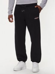 Guess Jeans Spodnie dresowe M4YB18 K9V31 Czarny Regular Fit. Czarne spodnie sportowe męskie Guess Jeans, l, z aplikacjami, z bawełny. Za 229.99 zł.
