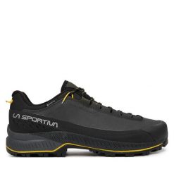 Trekkingi La Sportiva. Czarne buty zimowe męskie La Sportiva, bez wzorów, bez obcasa, bez zapięcia. Za 1,099.00 zł.