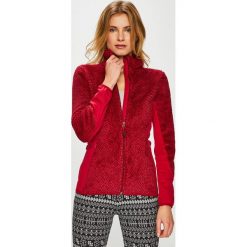 Columbia - Bluza. Czerwone bluzy damskie Columbia, s, bez wzorów, z dzianiny, bez ramiączek, bez kaptura. W wyprzedaży za 229.90 zł.
