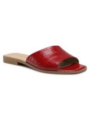 Lasocki Klapki WI16-MENA-01 Czerwony. Czerwone klapki damskie Lasocki, bez wzorów, ze skóry, bez obcasa, bez zapięcia. Za 57.99 zł.