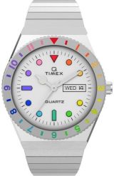 Zegarek Timex Q Rainbow Zegarek damski 36 mm (TW2V66000). Zegarki damskie Timex. Za 546.99 zł.