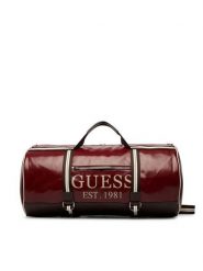 Guess Torba podróżna TMOSVI P6335 Bordowy. Czerwone torby podróżne damskie Guess, z aplikacjami, ze skóry. Za 674.99 zł.