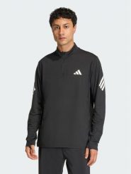 Adidas Bluza techniczna Adi365 Iconic JZ7720 Czarny Regular Fit. Czarne bluzy sportowe męskie Adidas, l, bez wzorów, z syntetyku, bez kaptura, do biegania. Za 186.99 zł.