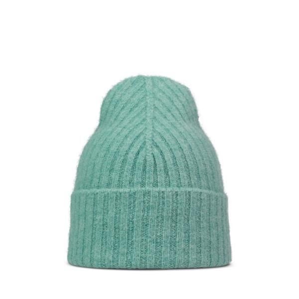 Czapka BUFF KNITTED BEANIE NILAH MINT. Zielone czapki damskie Buff, na zimę, bez wzorów, sportowe. W wyprzedaży za 139.93 zł.