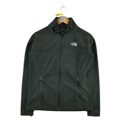 Second life - Kurtka polarowa TNF Black dla kobiet - Stan dobry. Czarne kurtki sportowe damskie The North Face, na zimę, s, bez wzorów, z polaru, bez ramiączek, bez kaptura, trekkingowe. Za 148.01 zł.