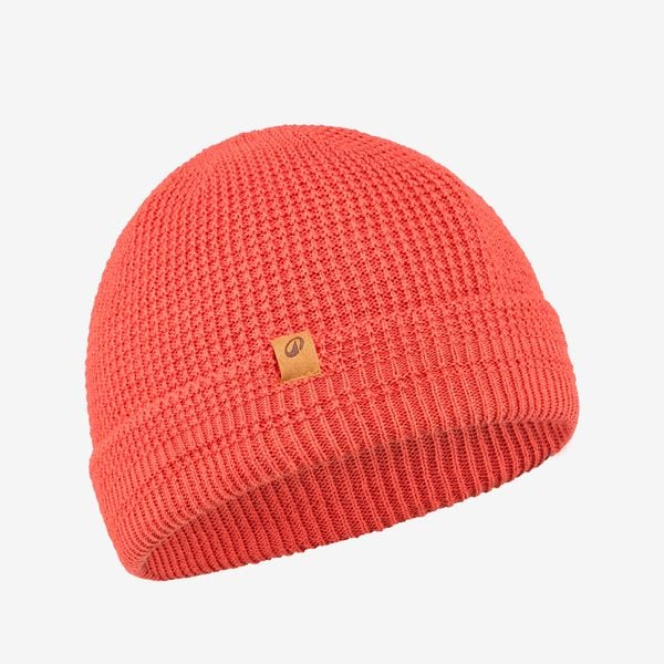 Czapka żeglarska Tribord Sailing 500 ocieplana. Brązowe czapki damskie Decathlon, bez wzorów, z dzianiny. Za 39.99 zł.