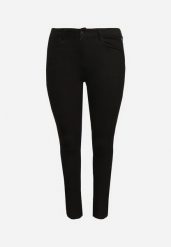 Czarne Jeansy Skinny z Kieszeniami i Wysokim Stanem Nevennia. Czarne jeansy damskie Born2be, z aplikacjami, z jeansu, eleganckie, z podwyższonym stanem. Za 54.99 zł.