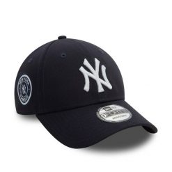 Czapka z daszkiem New Era Side Patch 940 Nyy. Czarne czapki damskie New Era, bez wzorów. Za 119.99 zł.