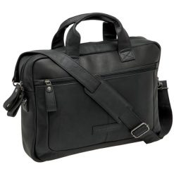 Torba Na Laptopa Luko 7,5 Litra - 42 X 6 X 30 Cm - Wykonana Z Luksusowej Skóry. Czarne torby na laptopa damskie NEW LOOXS, bez wzorów, ze skóry. Za 1,040.00 zł.