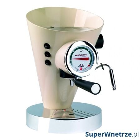 Ekspres Casa Bugatti Diva kremowy. Białe ekspresy ciśnieniowe Casa Bugatti. W wyprzedaży za 4,749.00 zł.