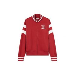 Bluza rozpinana Champion Time Capsule. Czerwone bluzy męskie Champion, m, bez wzorów, sportowe, bez ramiączek, bez kaptura. Za 422.00 zł.