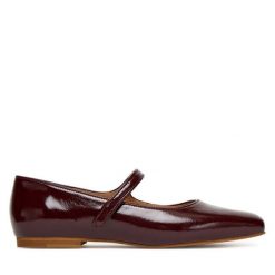Baleriny Balagan. Czerwone balerinki damskie BALAGAN, bez wzorów, bez obcasa, bez zapięcia. Za 439.99 zł.