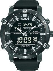 Zegarek Lorus Zegarek męski Lorus RW661AX9 czarny. Czarne zegarki męskie Lorus, bez wzorów. Za 479.00 zł.