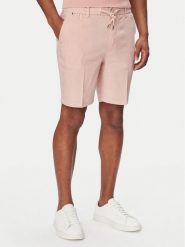 BOSS Szorty materiałowe Kane1 50557537 Różowy jasny Regular Fit. Czerwone szorty męskie Boss, bez wzorów, z materiału. Za 629.99 zł.