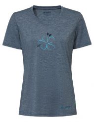 Funktionsshirt W Skomer Print T-Shirt. Czerwone t-shirty damskie Vaude, bez wzorów, z materiału, klasyczne, bez kołnierzyka, bez ramiączek. Za 132.30 zł.