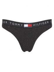 Tommy Hilfiger Stringi UW0UW06227 Szary. Szare majtki damskie Tommy Hilfiger, z bawełny. Za 99.99 zł.