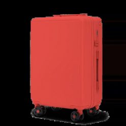 Walizka kabinowa Wings BUNTING ABS+ 20" RED. Czerwone walizki męskie Wings, bez wzorów, z materiału. Za 199.90 zł.