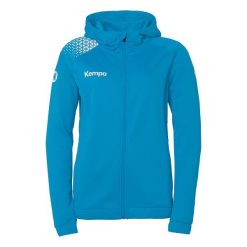 Bluza damska z kapturem Kempa Ambition 28. Białe bluzy damskie Kempa, bez wzorów, sportowe, bez ramiączek, z kapturem. Za 271.50 zł.