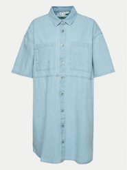 Roxy Sukienka jeansowa Pacific Night ERJDD03005 Niebieski Relaxed Fit. Niebieskie sukienki damskie Roxy, l, bez wzorów, z bawełny, bez kołnierzyka, bez ramiączek. Za 209.99 zł.