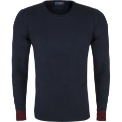 Sweter Trussardi Jeans. Swetry męskie TRUSSARDI JEANS, m, bez wzorów, z jeansu, klasyczne, bez kołnierzyka, bez ramiączek. Za 139.00 zł.