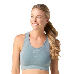 Biustonosz termoaktywny Smartwool Intraknit Racerback. Brązowe bielizna sportowa damska Smartwool, xs, bez wzorów. Za 229.99 zł.