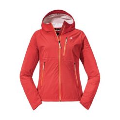 Kurtka trekkingowa damska Schöffel Tegelberg. Czerwone kurtki sportowe damskie Schöffel, xs, bez wzorów, bez ramiączek, bez kaptura, trekkingowe. Za 1,099.99 zł.