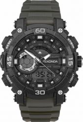 Zegarek Sekonda Zegarek męski Sekonda 30168 szary. Szare zegarki męskie Sekonda, bez wzorów. Za 390.00 zł.