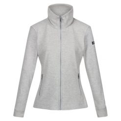 Bluza Polarowa Damska Melanżowy Pełen Suwak Azaelia. Białe bluzy damskie Regatta, na zimę, xl, bez wzorów, z polaru, sportowe, bez ramiączek, bez kaptura. Za 65.99 zł.