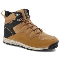 Beżowe Trekkingi Big Star Ocieplane Damskie Buty. Brązowe obuwie trekkingowe damskie BIG STAR, ze skóry ekologicznej, bez zapięcia. Za 239.00 zł.