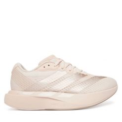 Buty do biegania adidas. Czerwone obuwie sportowe damskie Adidas, bez wzorów, bez zapięcia, do biegania. Za 439.99 zł.