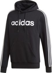 Adidas Bluza męska Essentials 3S Po Fl czarna r. S (DQ3096). Czarne bluzy męskie Adidas, m, bez wzorów, bez ramiączek, bez kaptura. Za 196.08 zł.
