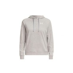 Bluza Damska Under Armour. Szare bluzy damskie Under Armour, bez wzorów, bez ramiączek, bez kaptura. Za 136.99 zł.