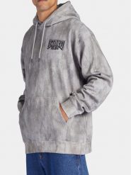 DC Bluza Hangar Otlr ADYFT03383 Szary Regular Fit. Szare bluzy męskie DC, l, bez wzorów, z bawełny, bez ramiączek, bez kaptura. Za 199.99 zł.