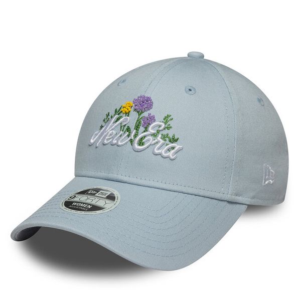 Czapka z daszkiem New Era. Niebieskie czapki damskie New Era, bez wzorów. Za 109.99 zł.