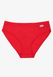Czerwone Gładkie Majtki Figi z Bawełny Laniriela. Czerwone majtki damskie Born2be, z bawełny. Za 4.99 zł.