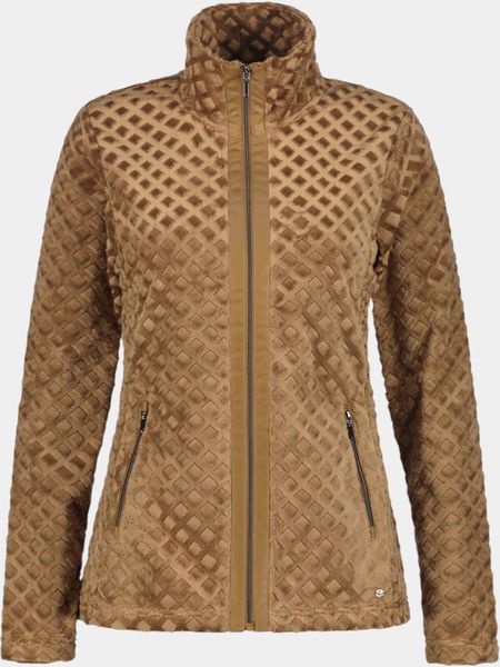 Sweter Damski Luhta Ahmas. Brązowe swetry nierozpinane damskie Luhta, na jesień, s, bez wzorów, z materiału, eleganckie, bez kołnierzyka, bez ramiączek. Za 369.00 zł.