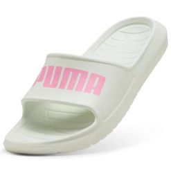 Klapki męskie Puma Divecat V2 Lite białe. Białe klapki męskie Puma, bez wzorów, z gumy, bez zapięcia. Za 72.99 zł.
