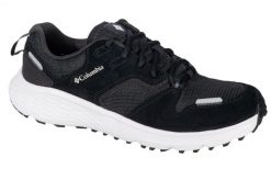 Buty trekkingowe męskie, Columbia Benson. Czarne trekkingi męskie Columbia, z materiału, przed kostkę, bez zapięcia. Za 289.99 zł.