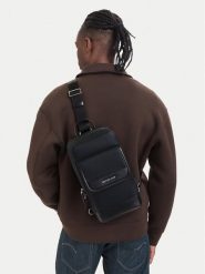 MICHAEL Michael Kors Saszetka Jet Set 33S6LJSC2L Czarny. Czarne torby na ramię męskie MICHAEL Michael Kors, ze skóry. Za 1,349.00 zł.