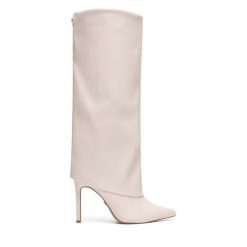Kozaki Nine West. Kozaki damskie Nine West, bez wzorów, bez obcasa, na szpilce, bez zapięcia. Za 359.99 zł.