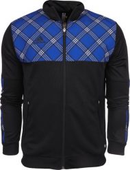 Adidas Bluza męska adidas Tiro Track czarno-niebieska HN5513 M. Czarne bluzy męskie Adidas, m, bez wzorów, bez ramiączek, bez kaptura. Za 213.83 zł.