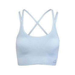 Bezszwowy Stanik Sportowy Shape Up BeShaped. Niebieskie bielizna sportowa damska BESHAPED, xs, bez wzorów, z nylonu. W wyprzedaży za 152.15 zł.