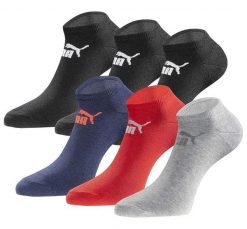 Skarpety Puma Unisex Socks 3-pack 701213401 002 043. Czarne skarpety męskie Puma, bez wzorów, z bawełny. Za 51.73 zł.