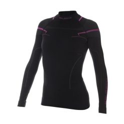 Termoaktywna damska bluza narciarska Brubeck Thermo. Czarne bluzy damskie Brubeck, na zimę, s, bez wzorów, z dzianiny, bez ramiączek, bez kaptura. Za 189.00 zł.
