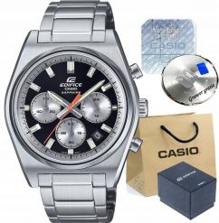 Zegarek Casio Zegarek męski Edifice SIMON-1AV SZAFIR z GRAWEREM. Zegarki męskie Casio, bez wzorów. Za 699.00 zł.