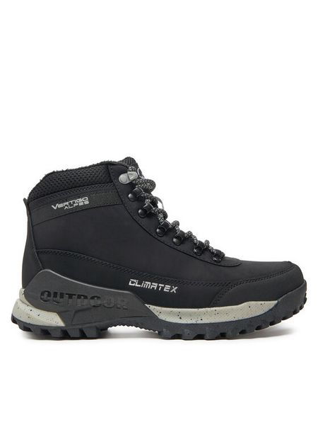 Vertigo Alpes Trekkingi Everest M Czarny. Czarne botki męskie Vertigo Alpes, bez wzorów, ze skóry, bez obcasa, bez zapięcia. Za 219.99 zł.