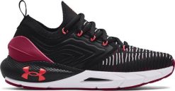 Under Armour Buty damskie W HOVR Phantom 2 INKNT Black / Wildflower / Beta r. 39 (3024155-006). Czarne obuwie sportowe damskie Under Armour, bez wzorów, bez zapięcia. Za 513.81 zł.