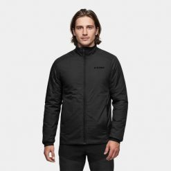 Kurtka męska merino przejściowa wiatrówka Alpinus Wanaka. Czarne kurtki męskie Alpinus, na jesień, m, bez wzorów, z hardshellu, bez kaptura. Za 499.00 zł.