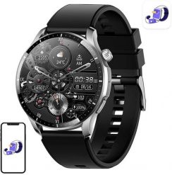Smartwatch Blitzwolf BW-EP10 (srebrny). Szare zegarki smartwatch BlitzWolf, bez wzorów. Za 98.23 zł.